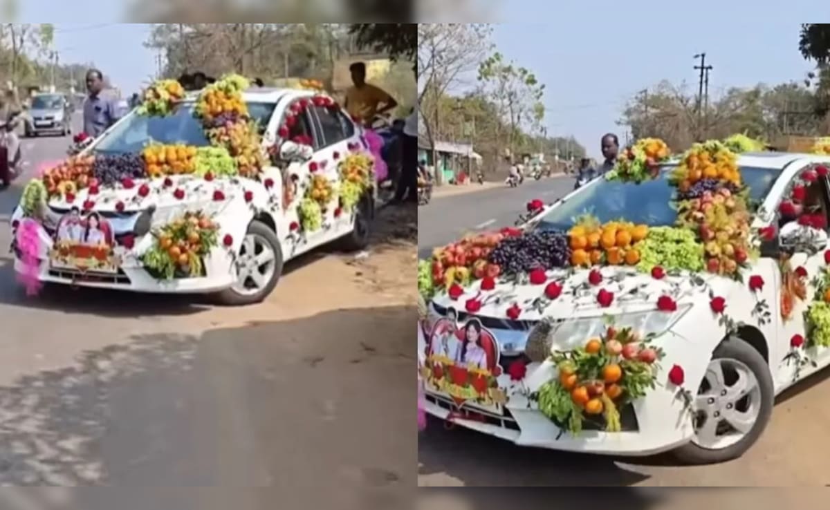 दूल्हे की 'विटामिन वाली कार'! ऐसी सजावट देख चकरा जाएगा सिर, देख लोग बोले- सजावट ऐसी कि मुंह में पानी आ जाए
