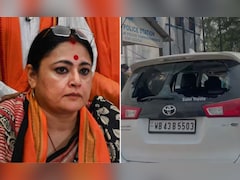 बंगाल में वोटिंग के बीच BJP प्रत्याशी अग्निमित्रा पॉल की कार पर हमला, भीड़ ने तोड़े कांच