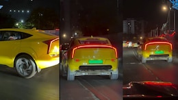 Mahindra XEV 9e Painted In Yellow Gives Off Strong Lamborghini Urus Vibes: Watch