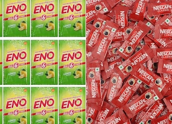 Delhi Police Busts 1 Lakh Fake ENO And 50,000 Nescafé Coffee Sachets From Illegal Factories