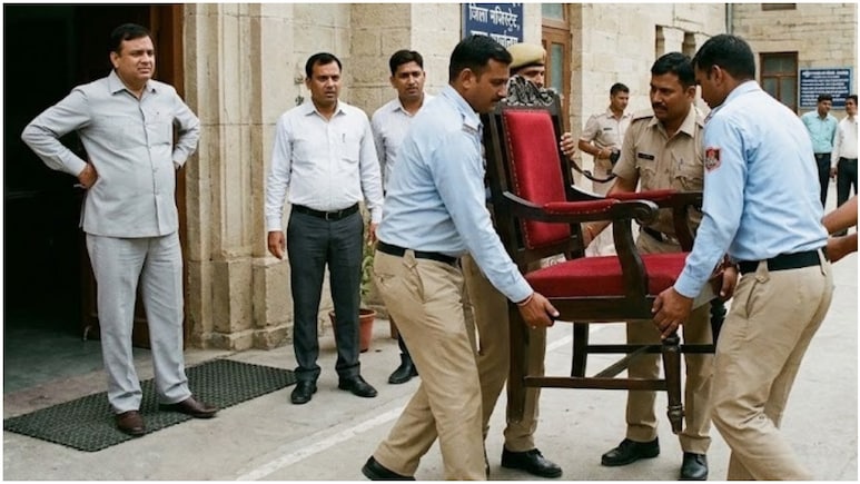 करौली: कलेक्ट्रेट में जब 'साहब' की कुर्सी उठाकर ले गई टीम, क्या है वो विवाद जिस पर कोर्ट ने लिया एक्शन