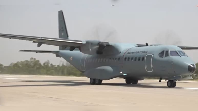 Watch: Indian Air Force Aircraft Takes Off, Lands On Purvanchal Expressway