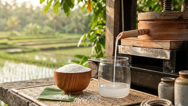 Rice water has the ability to provide health benefits while also having some side-effects