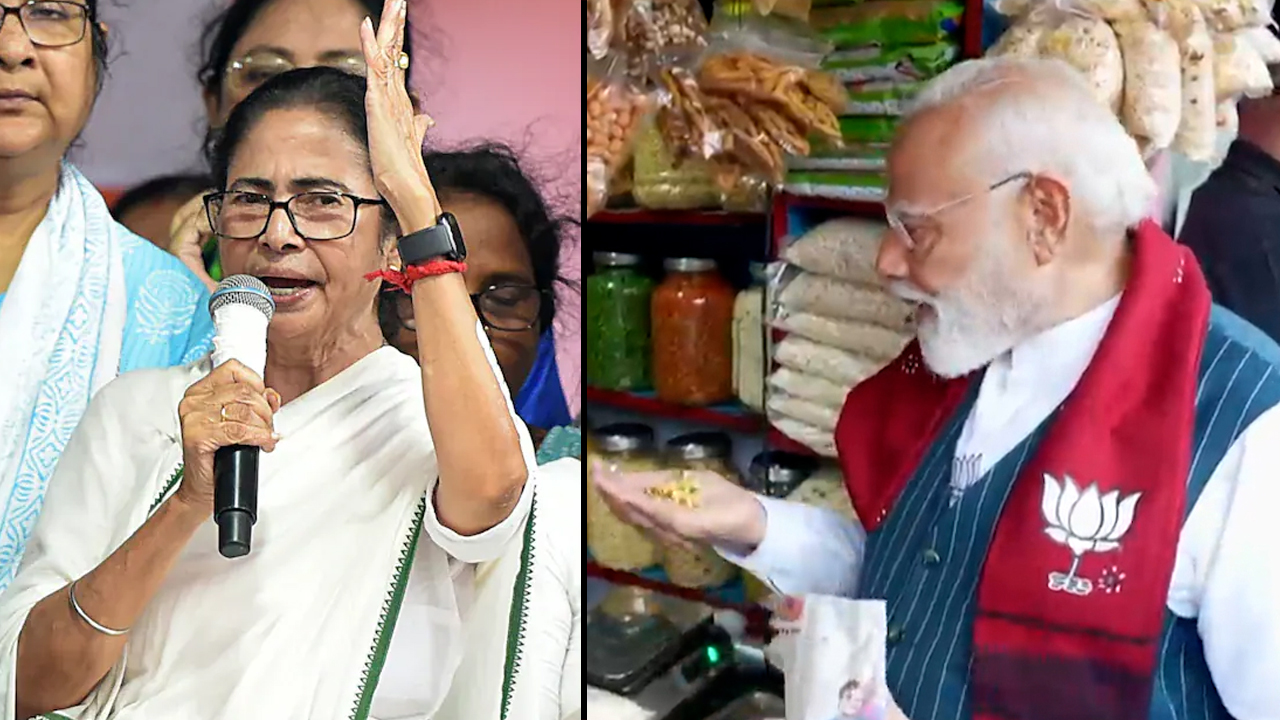 Mamata Banerjee Targets PM Modi Over Jhalmuri Stop, Calls It 'Staged Drama'