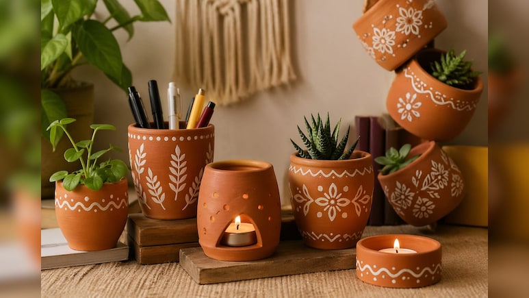 पीने के बाद कुल्हड़ फेंक देते हैं? घर सजाने के ये आसान और ईको‑फ्रेंडली DIY आइडिया अपनाएं