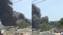 Massive Fire Reduces 150 Homes To Ashes In Ghaziabad Slum