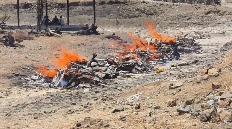 Massive Funeral in Nayapura: Entire Village Mourns as 8 Bodies of a Single Family Set on Fire