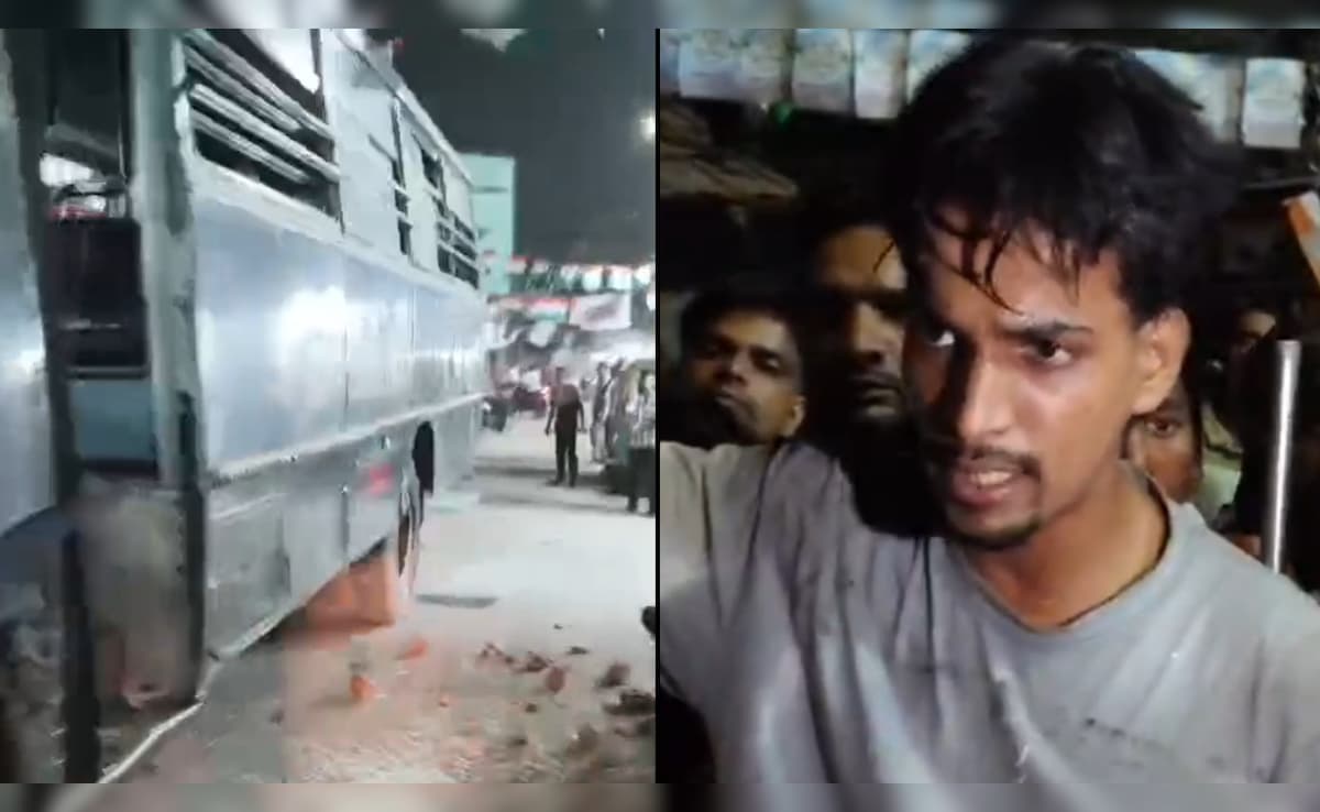 सेंट्रल फोर्स की बेकाबू बस ने 15 लोगों को कुचला, 3 की हालत गंभीर, लोगों ने किया पथराव