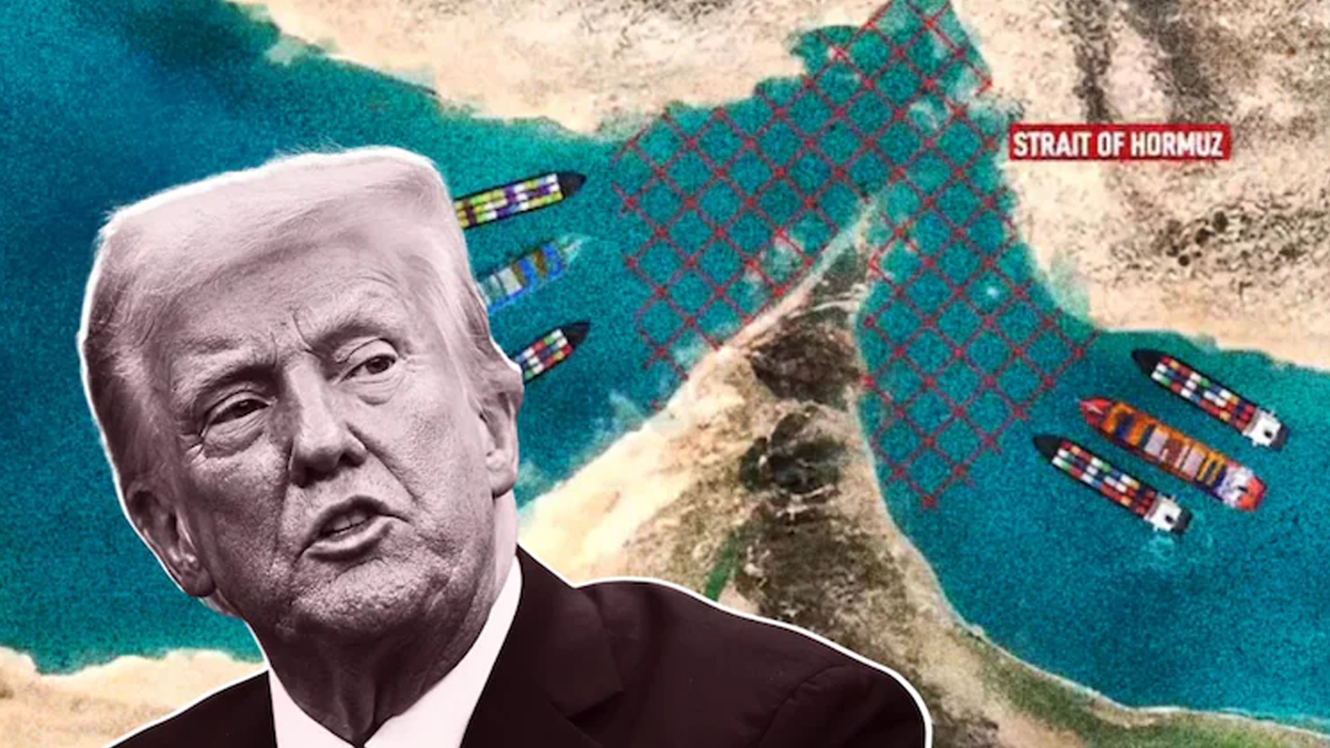 Trump Threatens 'Hell' For Iran Over Hormuz Crisis