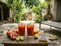 Why You Need To Drink Pomegranate-Amla-Muskmelon Juice Before Breakfast For Glowing Skin And Better Digestion