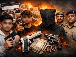 नोएडा में इंस्टाग्राम बना 'हथियारों की मंडी' ! 45 का पिस्टल 75 में और 5 का तमंचा 10 हजार में, 3 गिरफ्तार