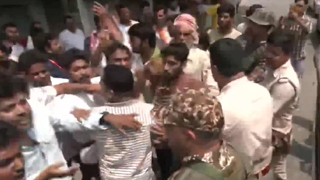 West Bengal Elections: Clashes In Murshidabad, Scuffle Breaks Out Between TMC And Humayun Kabir's AUJP Workers | Watch