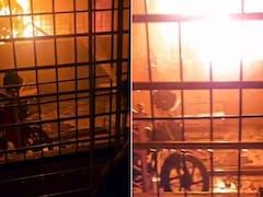 Watch | Women jump from building as fire engulfs Bengaluru PG