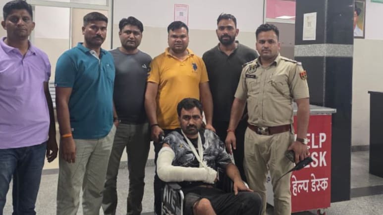 जयपुर में गर्भवती महिला से छेड़छाड़ करने वाले राहुल गुर्जर पर दर्ज है 33 केस, गिरफ्तारी में टूटे हाथ-पैर