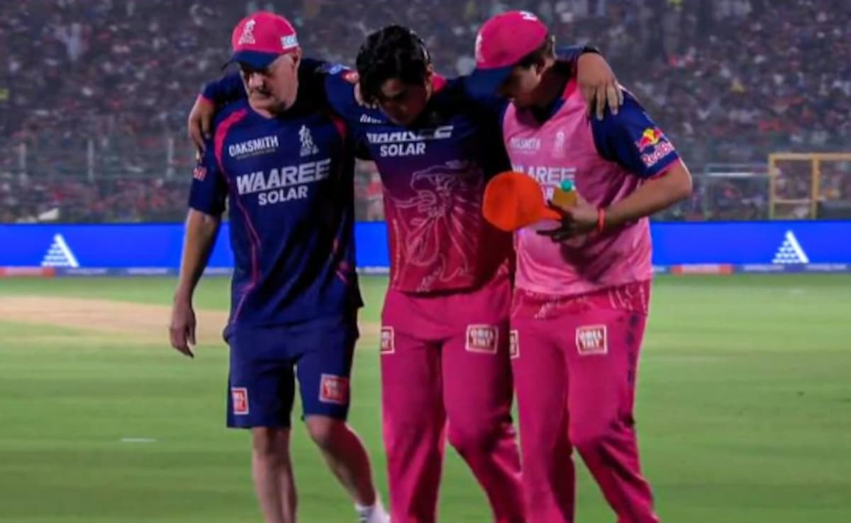 Why Has Vaibhav Sooryavanshi Left The Field - RR Wonderkid In Pain, Big Injury Scare After Record Ton vs SRH In IPL 2026