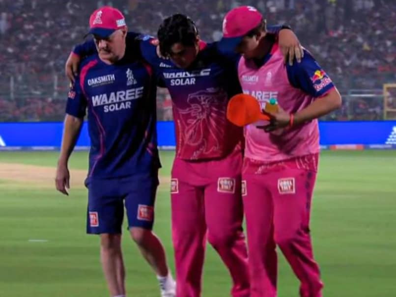 Why Has Vaibhav Sooryavanshi Left The Field - RR Wonderkid In Pain, Big Injury Scare After Record Ton vs SRH In IPL 2026