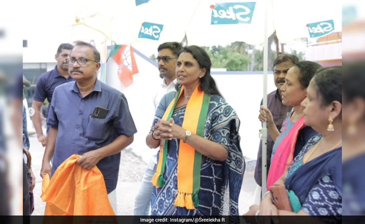 Ex-Top Cop R Sreelekha Makes Kerala Assembly Election Debut On BJP Ticket