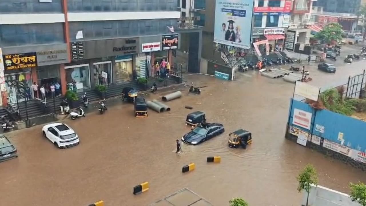 Heavy Rain In Pune Triggers Waterlogging, 2 Landslides