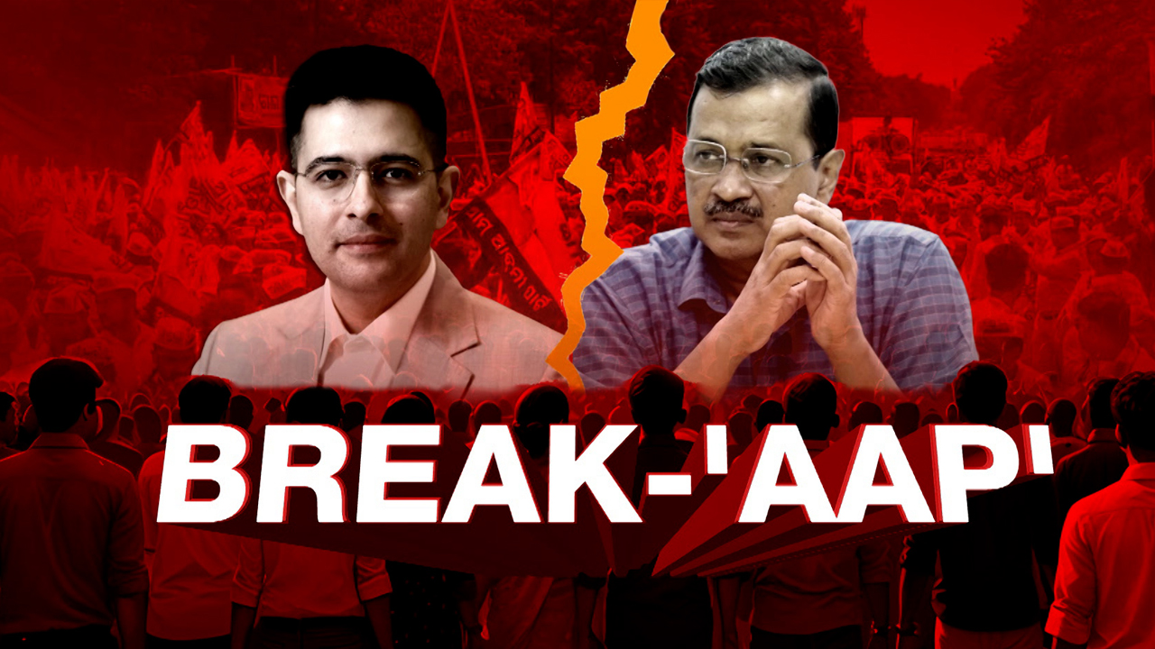 AAP Faces Biggest Split In 15 Years As Raghav Chadha, Other MPs Exit Party