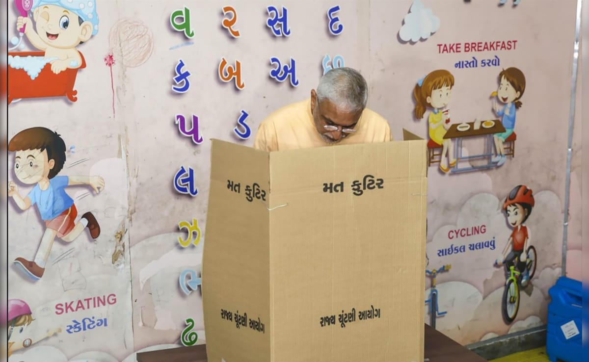गुजरात में स्थानीय निकाय चुनाव के लिए मतदान संपन्न, नगर निगमों में 50% से कम पड़े वोट