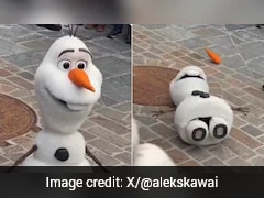 Disney's Olaf Robot Collapses At Disneyland Paris, Leaves Children Screaming