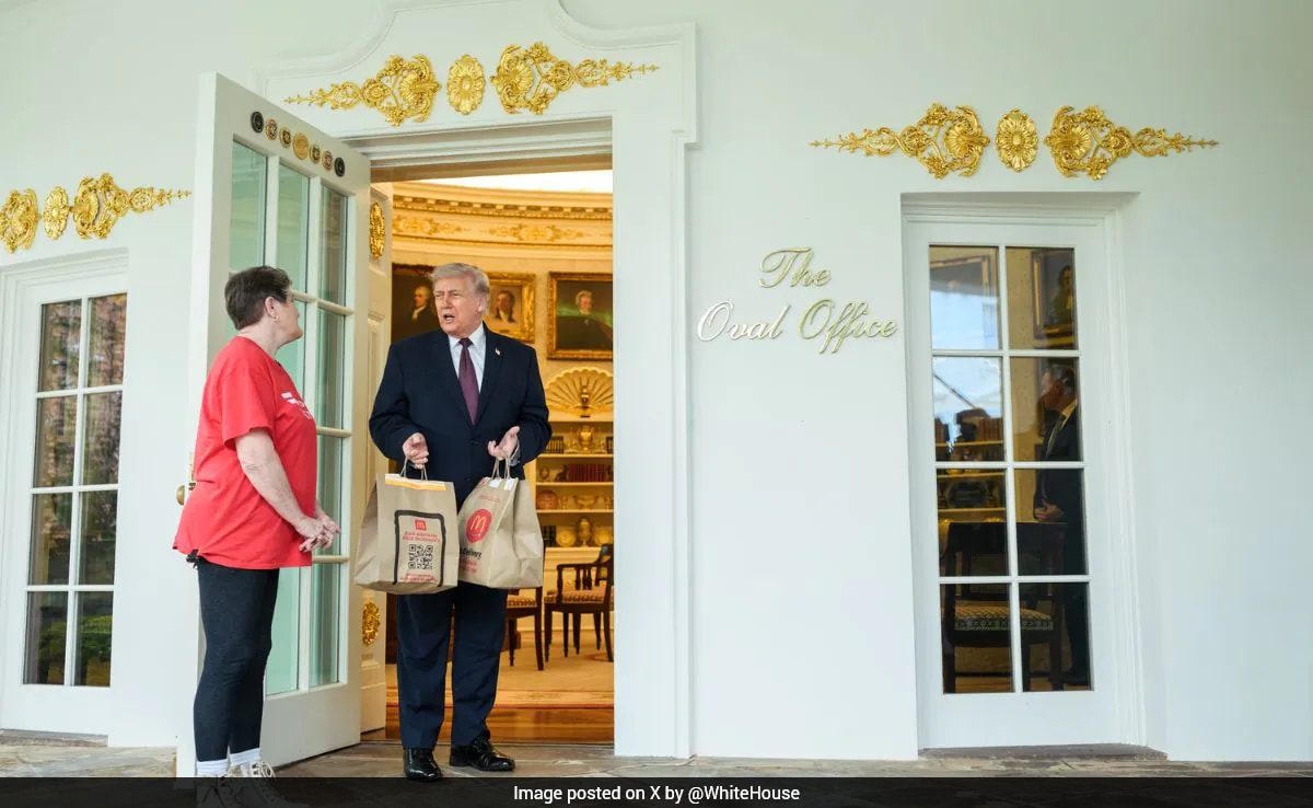 Why Trump Gave $100 Tip To Grandma On McDonald's Delivery To White House