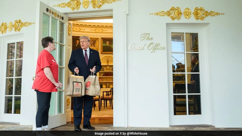 "We Do These Embarrassing Things In Politics": Trump On McDonald's Order Stunt