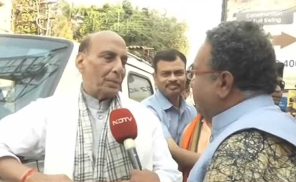 "Clear Message From Voters": Rajnath Singh To NDTV On Bengal Turnout