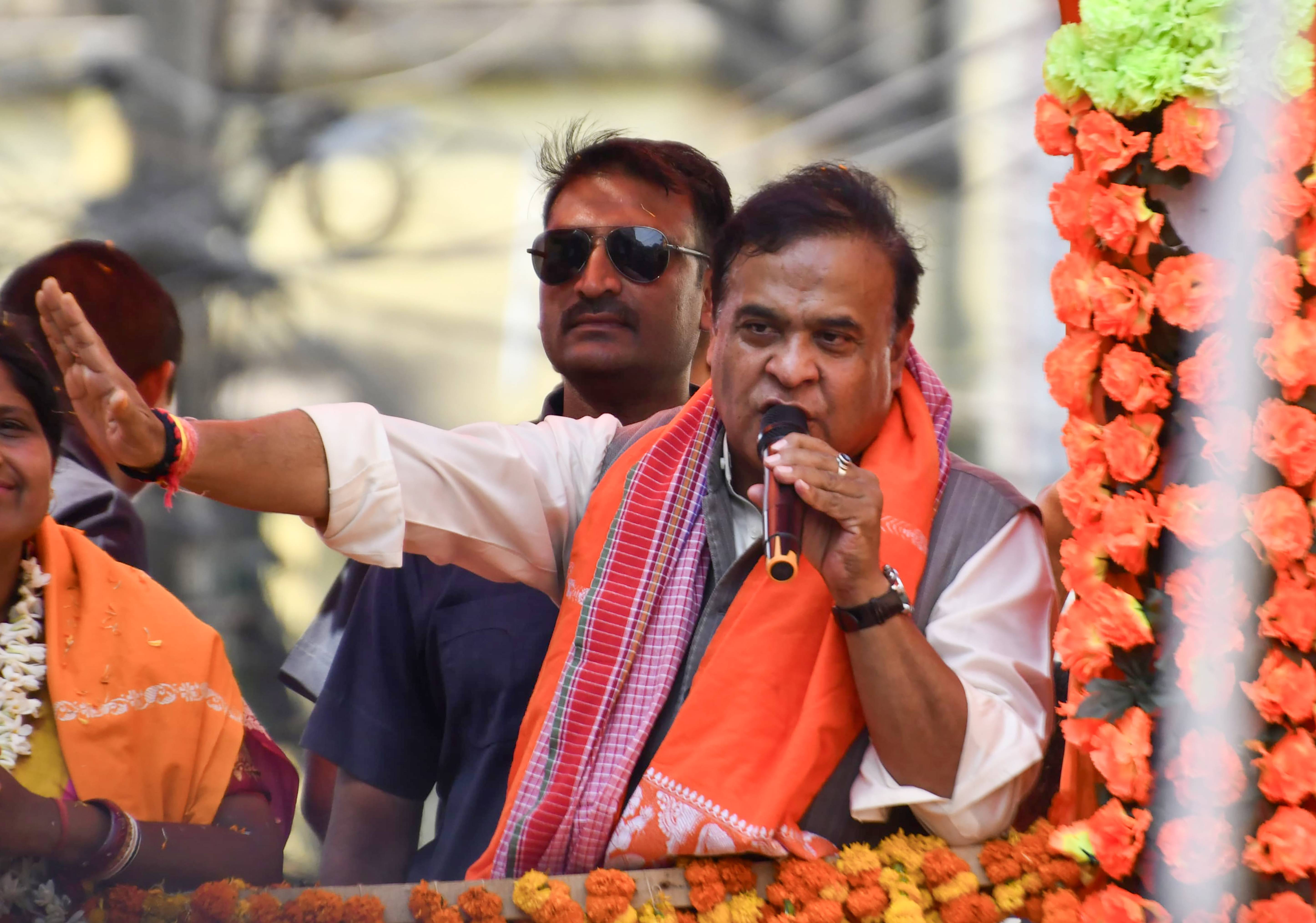 ममता बनर्जी को 'जय श्री राम' और 'जय मां दुर्गा' के नारे लगाते कभी सुना है : हिमंता बिस्वा सरमा