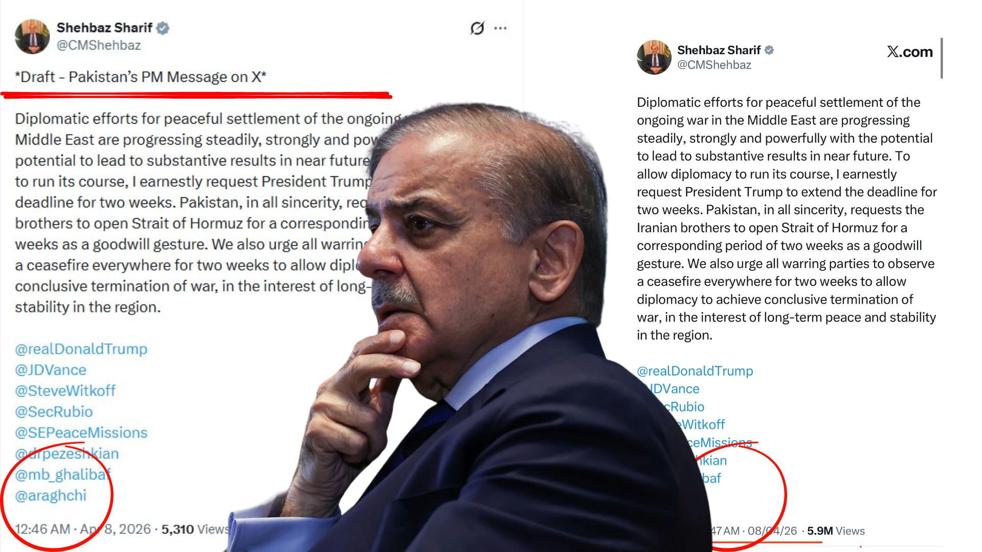 क्या ट्रंप की टीम ने लिखकर भेजा था पाक PM को ट्वीट? चौधरी बनने की खुशी में चूक कर गए शहबाज शरीफ