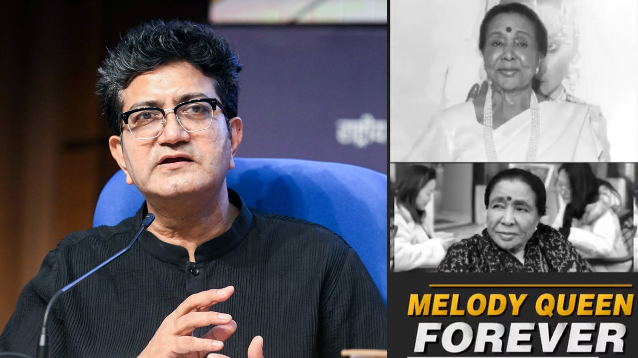 Prasoon Joshi Pays Poetic Tribute To Asha Bhosle's Life In Music