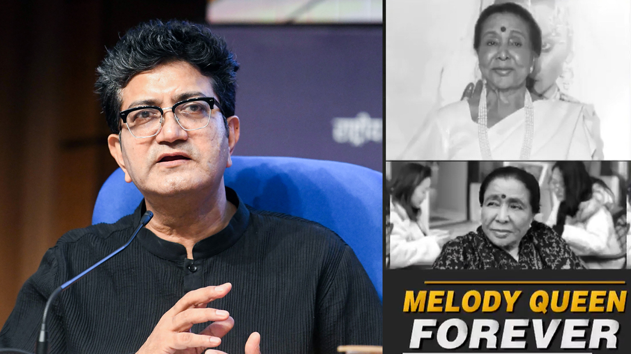 Prasoon Joshi Pays Poetic Tribute To Asha Bhosle's Life In Music
