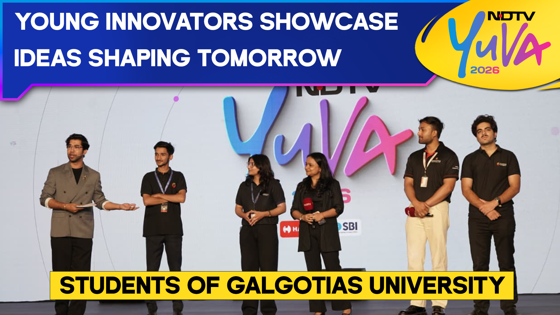NDTV Yuva | Students Of Galgotias University, The GenZ Creators, On NDTV Yuva