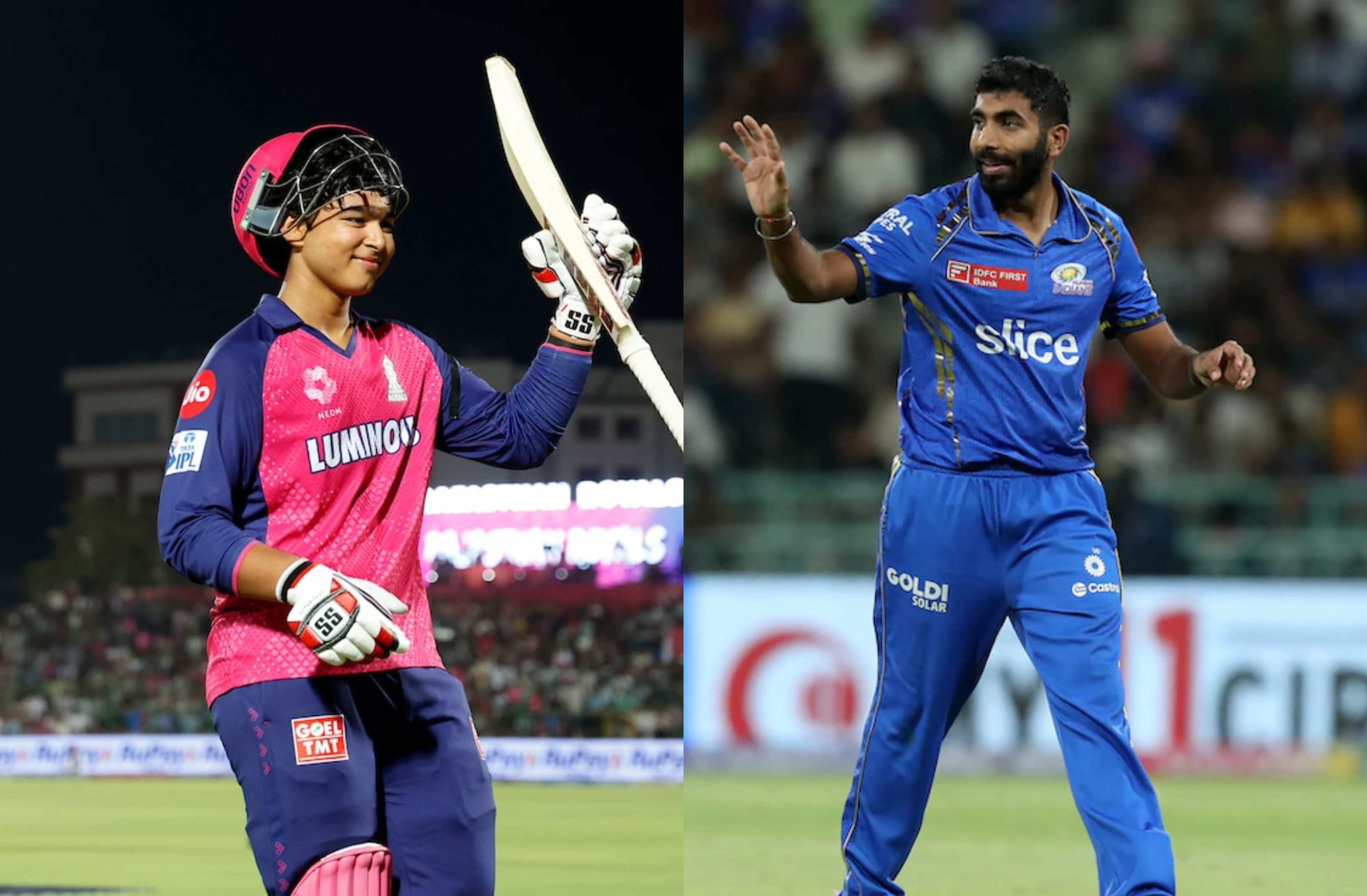 RR vs MI LIVE Score, IPL 2026: गुवाहाटी में वैभव सूर्यवंशी बनाम जसप्रीत बुमराह महामुकाबला, टॉस थोड़ी देर में