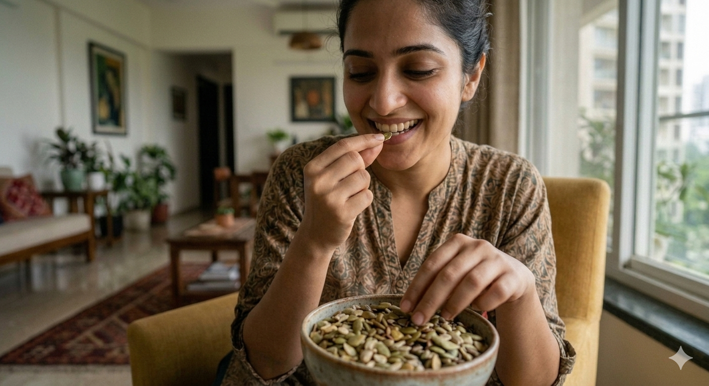 Seeds such as sesame and chia are rich in calcium