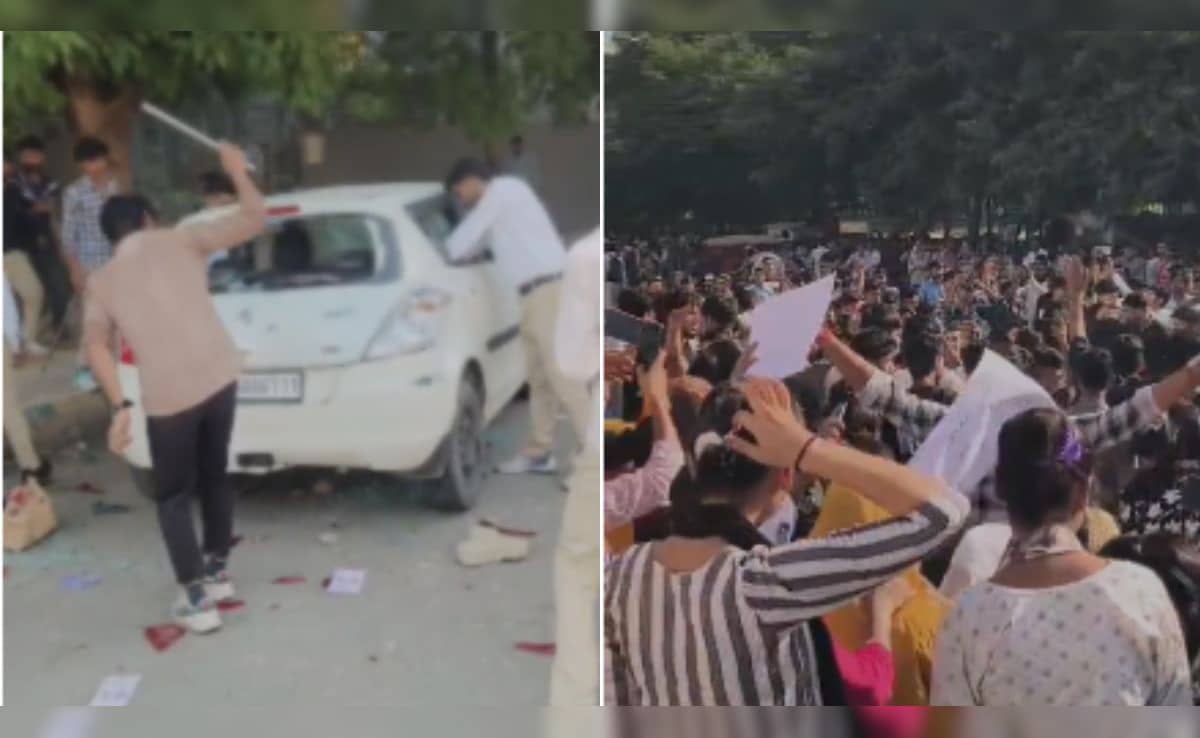 Live Updates: Workers' Protest Over Wage Hike Turns Violent In Noida