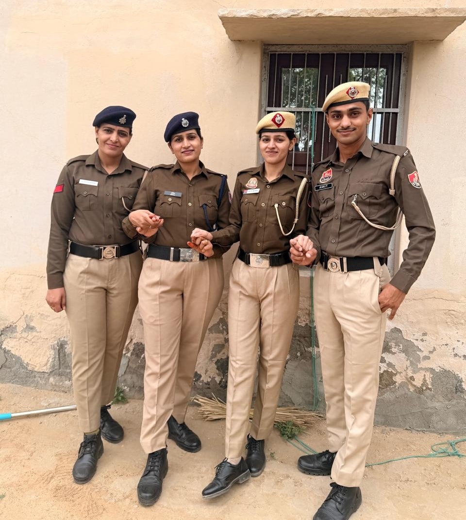 Four Siblings Join Police Forces, Farmer Family from Haryana Wins Hearts with Inspiring Journey