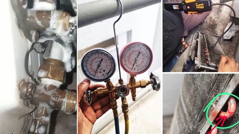 AC की गैस लीक हो रही है कैसे पता लगाएं? जान लें ये 5 आसान टिप्स और ट्रिक्स