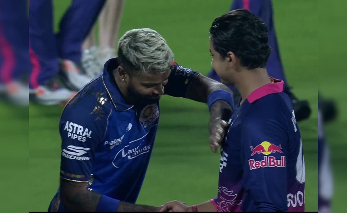 Hardik Pandya Is The Real Winner After Gesture For Vaibhav Sooryavanshi Post Fiery IPL Innings For RR vs MI