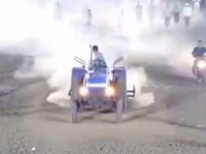 Viral: Not Invited For Match, Politician Runs Tractor On Pitch In Maharashtra