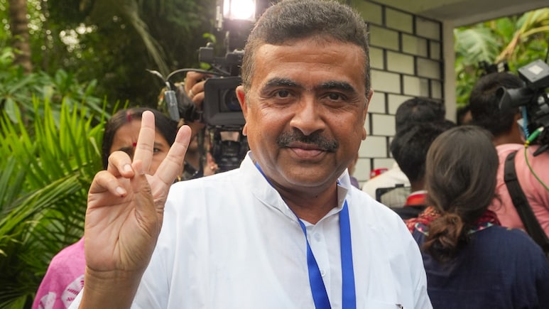 West Bengal Elections: 'No Chance For Mamata To Win' &mdash; BJP's Suvendu Adhikari Casts Vote, Says 'Poriborton Hoga'