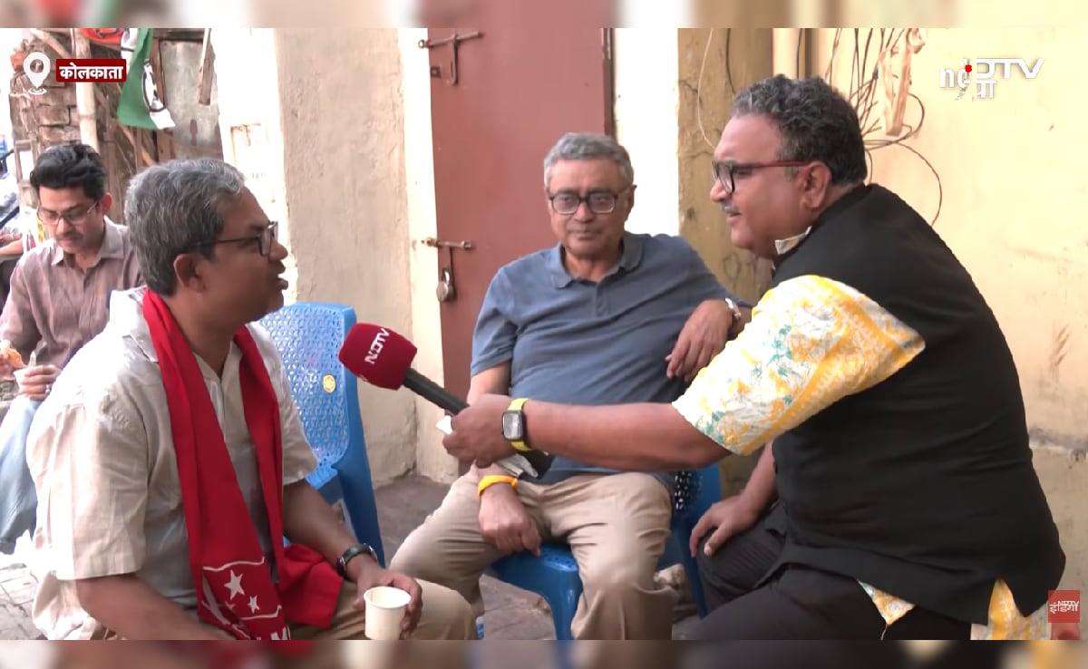 ये कोलकाता में ही संभव है, एक ही दुकान पर चाय पर चर्चा करते दिखे बीजेपी और लेफ्ट उम्मीदवार