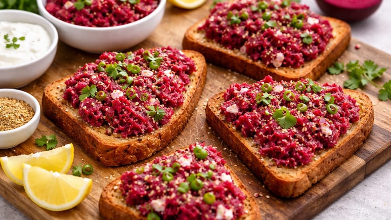 Beetroot Toast Recipe: आयरन से भरपूर नाश्ता चाहिए? चुकंदर टोस्ट है परफेक्ट ऑप्शन, सिर्फ 10 मिनट में हो जाता है तैयार