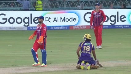 KKR Star Dismissed 'Obstructing The Field', Gets Into Heated Chat With Umpire