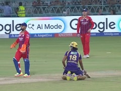 KKR Star Suffers Rare Dismissal. Head Coach Engages In Heated Chat With Umpire