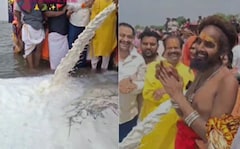 11,000 Litres Of Milk Poured In Narmada River, Sparks Faith vs Logic Debate