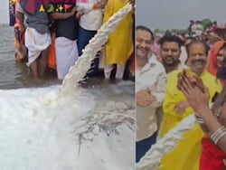 11,000 Litres Of Milk Poured In Narmada River, Sparks Faith vs Logic Debate