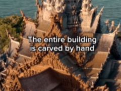 Watch: This Hand-Carved Wooden Monument In Thailand Has No Nails Or Metal