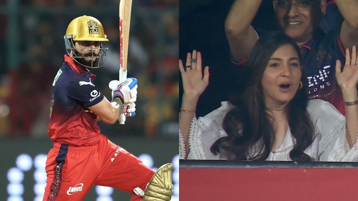 Anushka Sharma Dances As Virat Kohli Smashes Six. Internet Says, 'This Is What We Pay Our Internet Bills For'