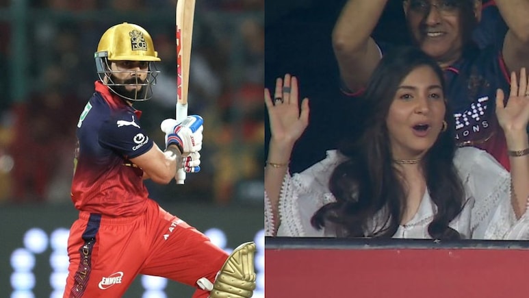Anushka Sharma Dances As Virat Kohli Smashes Six. Internet Says, 'This Is What We Pay Our Internet Bills For'